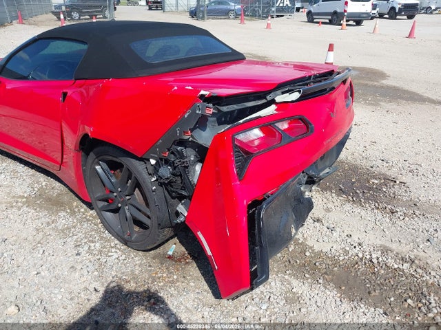 2016 Chevrolet Corvette Stingray Z51 მანქანა იყიდება აუქციონზე, vin: 1G1YK3D74G5114174, აუქციონის ნომერი: 45239346