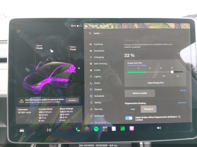 45239380 :رقم المزاد ، 5YJYGDEE4LF029310 vin ، 2020 Tesla Model Y Long Range Dual Motor All-wheel Drive مزاد بيع