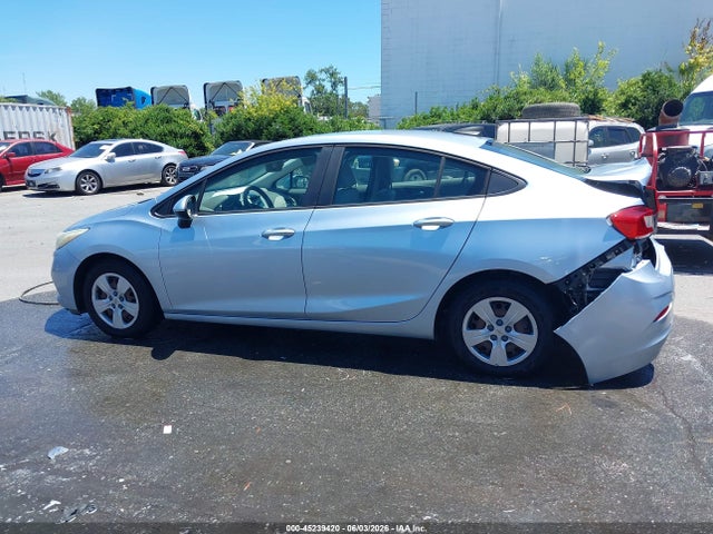Продажа на аукционе авто 2018 Chevrolet Cruze Ls Auto, vin: 1G1BC5SM0J7135011, номер лота: 45239420