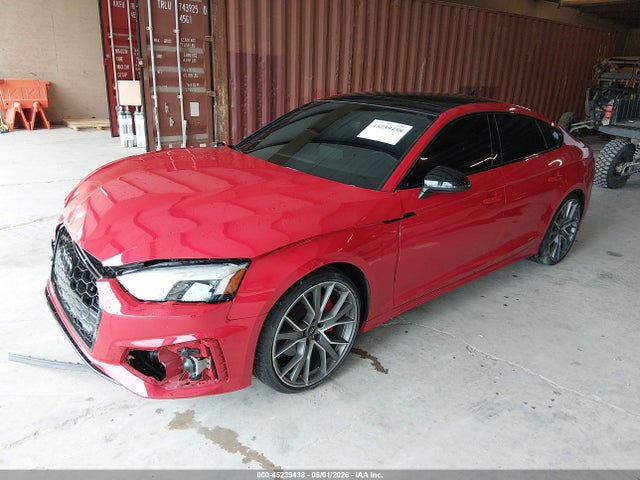 2025 Audi A5 Sportback Premium Plus 45 Tfsi S Line Quattro S Tronic მანქანა იყიდება აუქციონზე, vin: WAUFACF55SA013879, აუქციონის ნომერი: 45239438