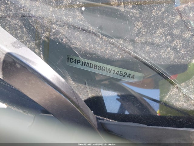 Продаж на аукціоні авто 2016 Jeep Cherokee Limited, vin: 1C4PJMDB8GW145244, номер лоту: 45239482