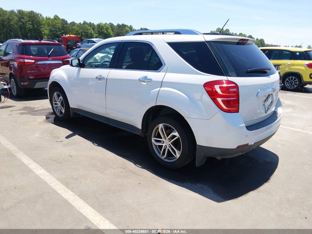 45239501 :رقم المزاد ، 2GNALDEK8G6232383 vin ، 2016 Chevrolet Equinox Ltz مزاد بيع