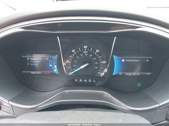 3FA6P0UU0HR345114 Ford Fusion Hybrid S