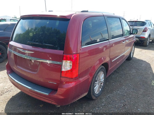 Продаж на аукціоні авто 2015 Chrysler Town & Country Limited Platinum, vin: 2C4RC1GGXFR547394, номер лоту: 45239511