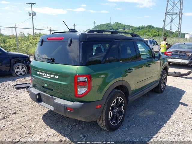45239583 :رقم المزاد ، 3FMCR9CNXSRE00984 vin ، 2025 Ford Bronco Sport Outer Banks مزاد بيع