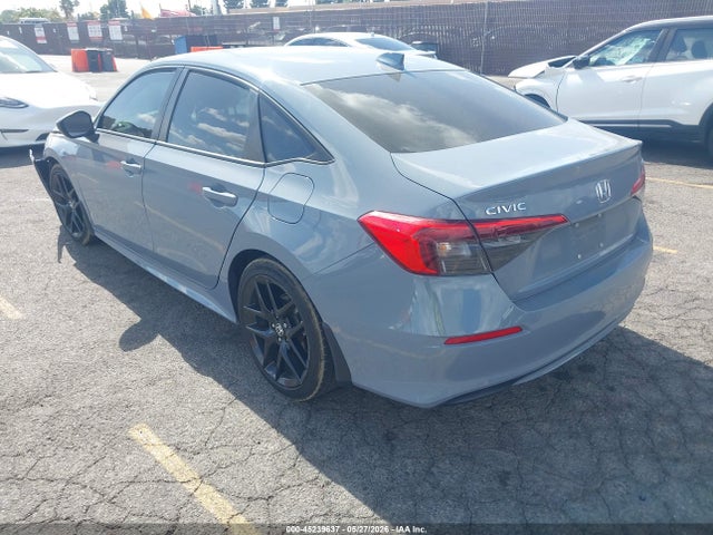 2HGFE2F58NH606550 Honda Civic Sport