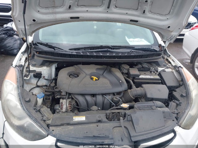 2012 Hyundai Elantra Limited მანქანა იყიდება აუქციონზე, vin: 5NPDH4AEXCH146103, აუქციონის ნომერი: 45239658