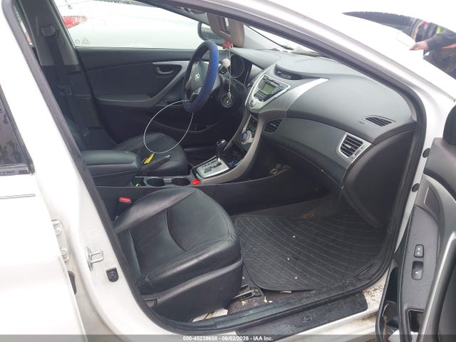 2012 Hyundai Elantra Limited მანქანა იყიდება აუქციონზე, vin: 5NPDH4AEXCH146103, აუქციონის ნომერი: 45239658