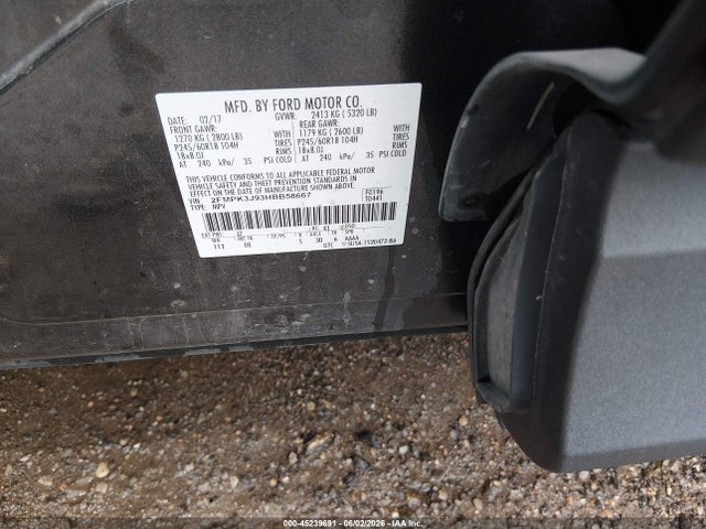 Ford EDGE SEL 2017 2FMPK3J93HBB58667 Image 9