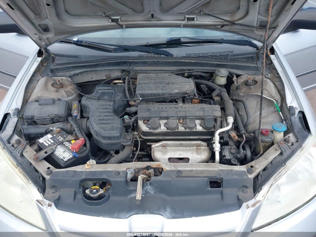 45239697 :رقم المزاد ، 2HGES16385H550509 vin ، 2005 Honda Civic Vp مزاد بيع