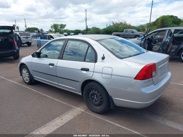 45239697 :رقم المزاد ، 2HGES16385H550509 vin ، 2005 Honda Civic Vp مزاد بيع