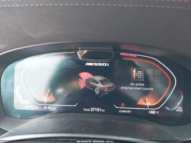 Aukcja sprzedaży 2021 Bmw M550i Xdrive, vin: WBA13BK01MCF15677, numer aukcji: 45239739