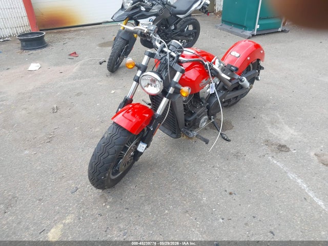 2016 Indian Motorcycle Co. Scout მანქანა იყიდება აუქციონზე, vin: 56KMSB00XG3111584, აუქციონის ნომერი: 45239776
