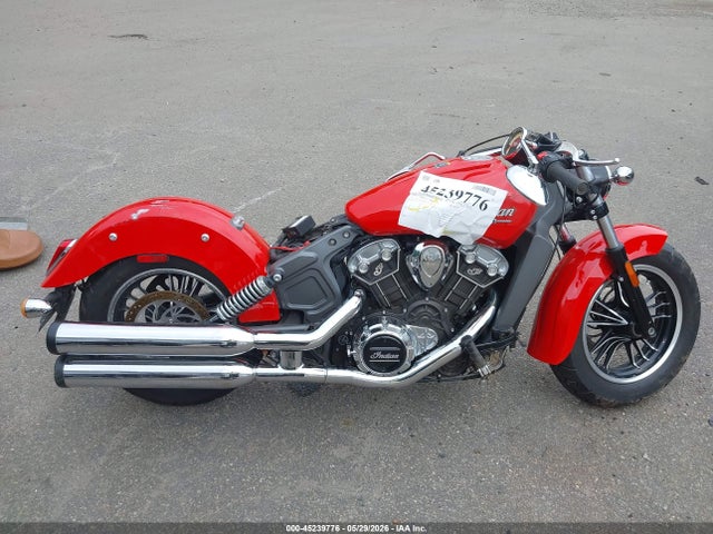 2016 Indian Motorcycle Co. Scout მანქანა იყიდება აუქციონზე, vin: 56KMSB00XG3111584, აუქციონის ნომერი: 45239776
