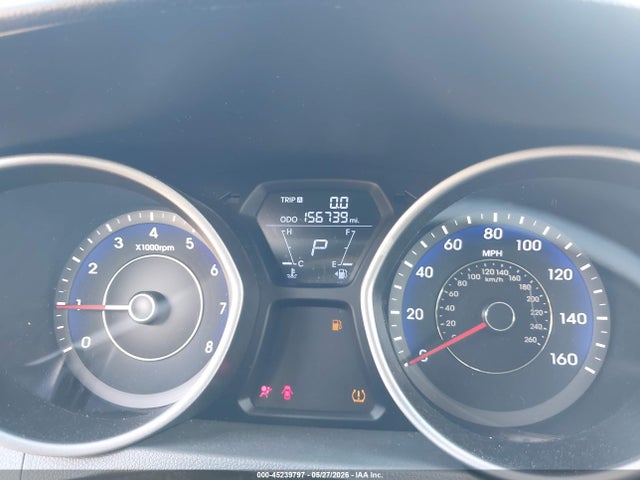 2012 Hyundai Elantra Limited (ulsan Plant) მანქანა იყიდება აუქციონზე, vin: KMHDH4AE7CU301739, აუქციონის ნომერი: 45239797