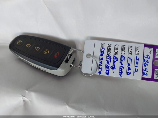 Продаж на аукціоні авто 2012 Ford Explorer Limited, vin: 1FMHK8F86CGA94157, номер лоту: 45239803