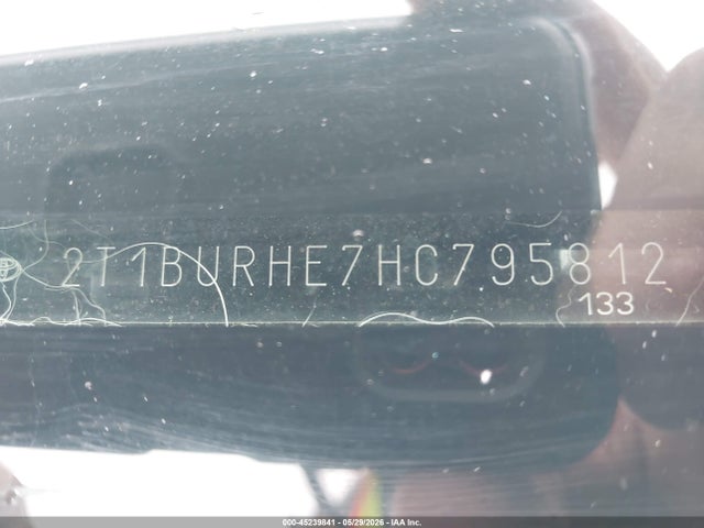 Toyota COROLLA SE 2017 2T1BURHE7HC795812 Image 9