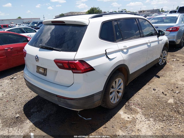 2019 Volkswagen Tiguan 2.0t S მანქანა იყიდება აუქციონზე, vin: 3VV1B7AX1KM039698, აუქციონის ნომერი: 45239842