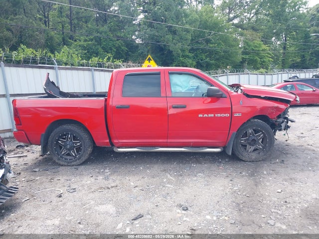 2012 Ram 1500 St მანქანა იყიდება აუქციონზე, vin: 1C6RD6KT1CS156778, აუქციონის ნომერი: 45239882