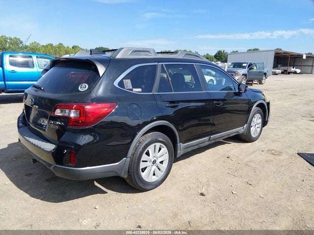 2016 Subaru Outback 2.5i Premium მანქანა იყიდება აუქციონზე, vin: 4S4BSBFC4G3207480, აუქციონის ნომერი: 45239920