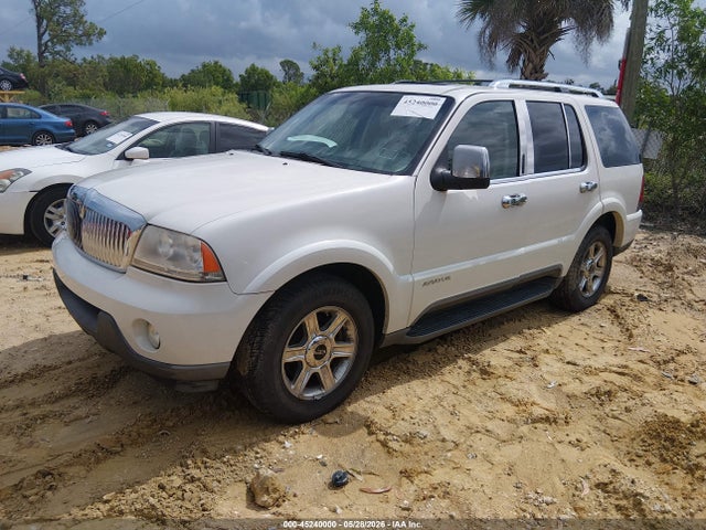 2004 Lincoln Aviator მანქანა იყიდება აუქციონზე, vin: 5LMEU88H24ZJ44887, აუქციონის ნომერი: 45240000