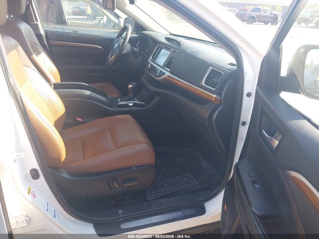 Продажа на аукционе авто 2018 Toyota Highlander Limited, vin: 5TDDZRFH9JS865492, номер лота: 45240022