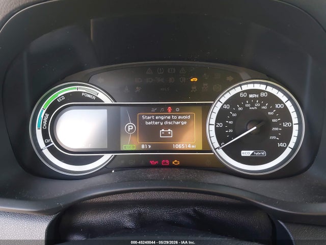 Aukcja sprzedaży 2019 Kia Niro Lx, vin: KNDCB3LC2K5336768, numer aukcji: 45240044