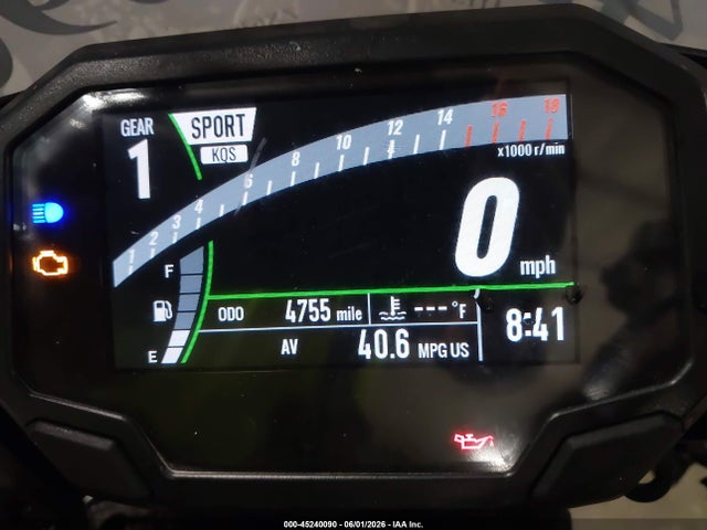 Aukcja sprzedaży 2025 Kawasaki Zx636 K, vin: JKBZXJK15SA009293, numer aukcji: 45240090