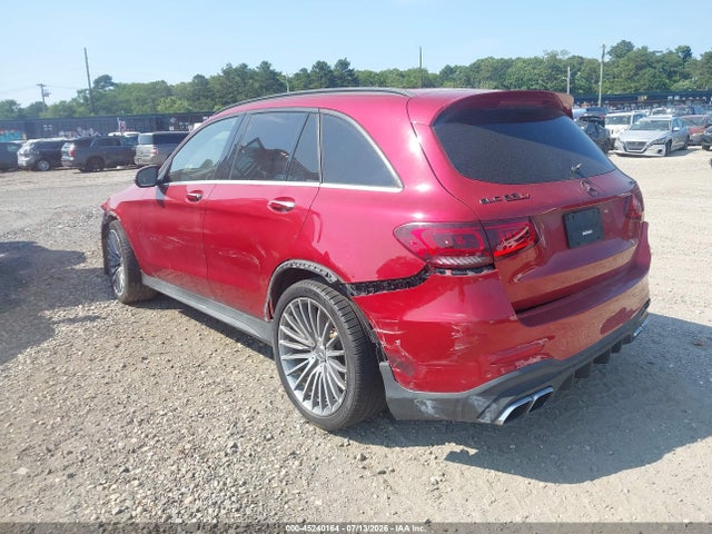 Aukcja sprzedaży 2020 Mercedes-benz Amg Glc 63 4matic, vin: WDC0G8JB5LF698210, numer aukcji: 45240164