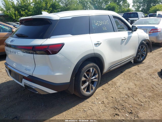 45240215 :رقم المزاد ، 5N1DL1FSXNC331449 vin ، 2022 Infiniti Qx60 Luxe Awd مزاد بيع