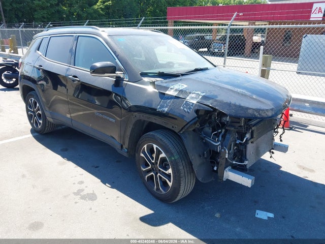Продажа на аукционе авто 2022 Jeep Compass Limited 4x4, vin: 3C4NJDCB1NT116034, номер лота: 45240348