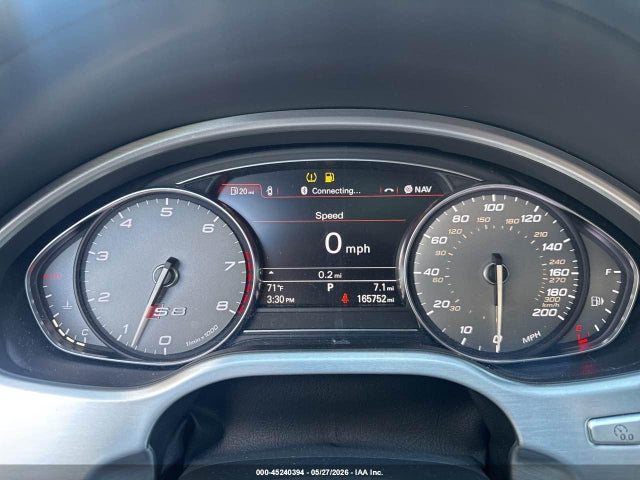 45240394 :رقم المزاد ، WUAJ5AFD5HN901064 vin ، 2017 Audi S8 4.0t Plus مزاد بيع