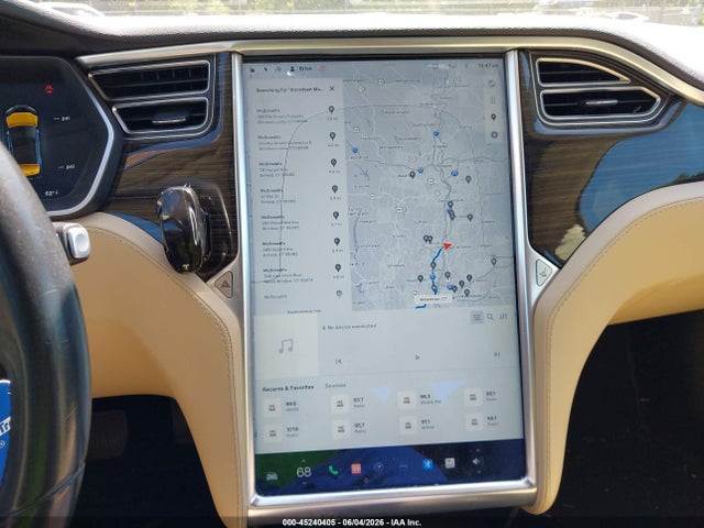 Продажа на аукционе авто 2015 Tesla Model S 70d/85d/p85d, vin: 5YJSA1S21FF096533, номер лота: 45240405