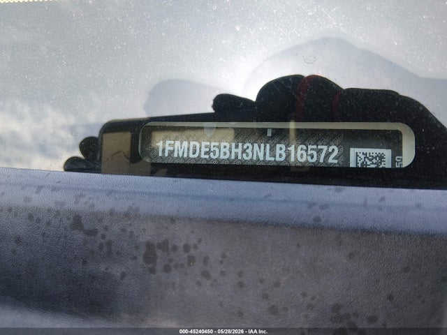 2022 Ford Bronco Big Bend მანქანა იყიდება აუქციონზე, vin: 1FMDE5BH3NLB16572, აუქციონის ნომერი: 45240450