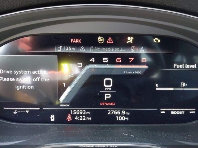 45240495 :رقم المزاد ، WA134AFY2R2083415 vin ، 2024 Audi Sq5 Sportback Prestige Tfsi Quattro Tiptronic مزاد بيع