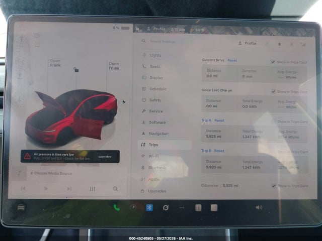 7SAYGDED0TF426491 Tesla Model Y
