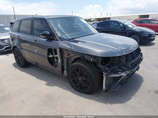 45240602 :رقم المزاد ، SALWZ2EFXGA576572 vin ، 2016 Land Rover Range Rover Sport 5.0l V8 Supercharged Svr مزاد بيع