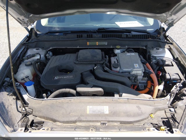 45240621 :رقم المزاد ، 3FA6P0UU1JR243519 vin ، 2018 Ford Fusion Hybrid S مزاد بيع
