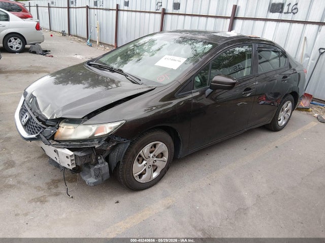 Honda Civic Lx 2014 2HGFB2F59EH519572 Image 2