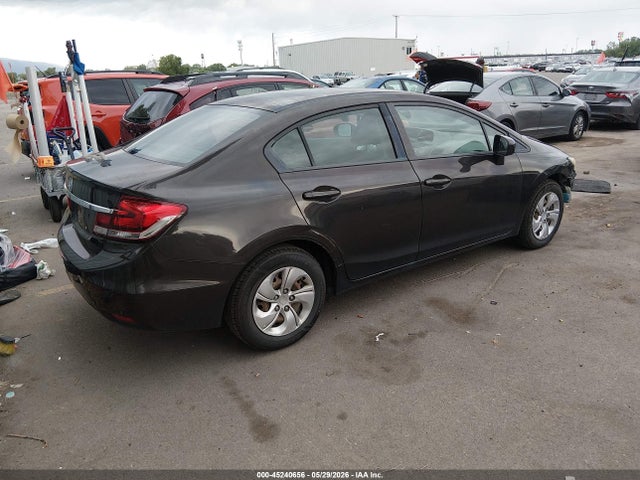 Honda Civic Lx 2014 2HGFB2F59EH519572 Image 4