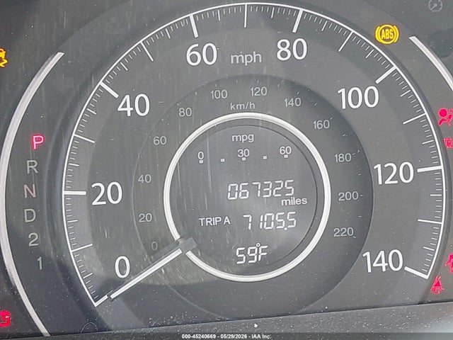 45240669 :رقم المزاد ، 2HKRM3H36CH504667 vin ، 2012 Honda Cr-v Lx مزاد بيع