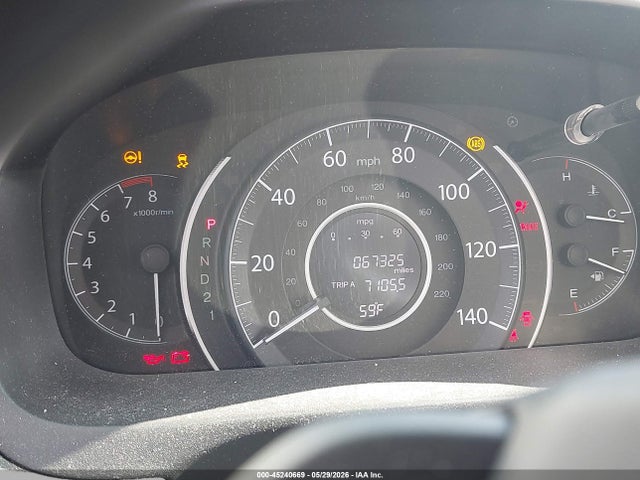 45240669 :رقم المزاد ، 2HKRM3H36CH504667 vin ، 2012 Honda Cr-v Lx مزاد بيع