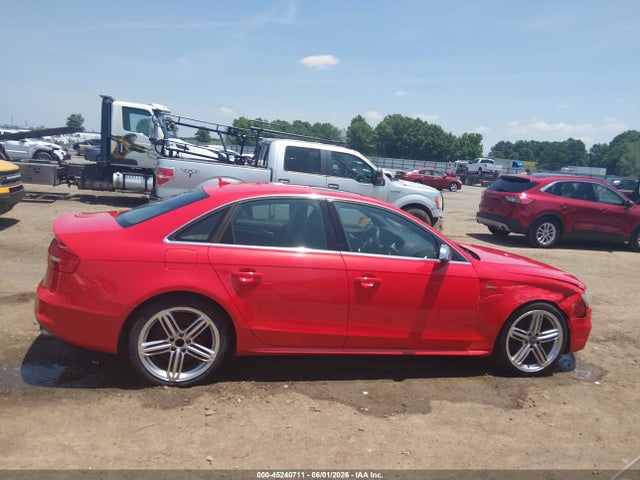 2014 Audi S4 3.0t Premium Plus მანქანა იყიდება აუქციონზე, vin: WAUKGAFL5EA098453, აუქციონის ნომერი: 45240711