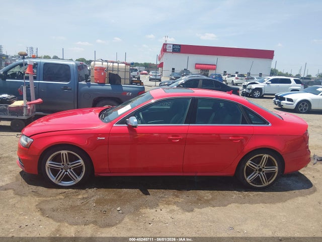 2014 Audi S4 3.0t Premium Plus მანქანა იყიდება აუქციონზე, vin: WAUKGAFL5EA098453, აუქციონის ნომერი: 45240711