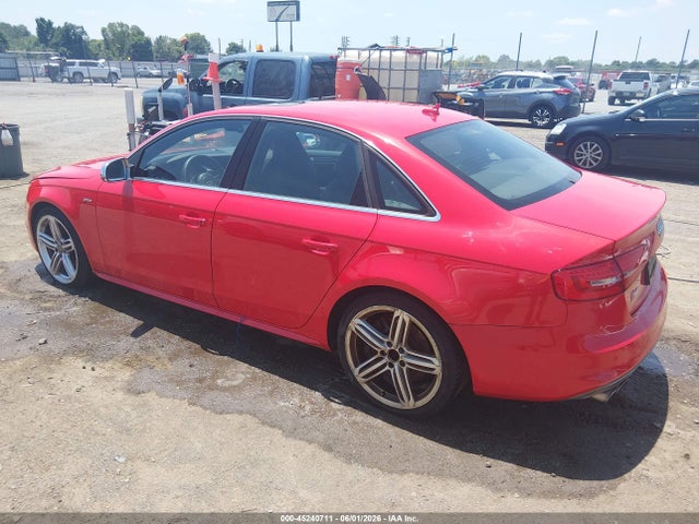 2014 Audi S4 3.0t Premium Plus მანქანა იყიდება აუქციონზე, vin: WAUKGAFL5EA098453, აუქციონის ნომერი: 45240711