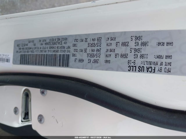 2019 Jeep Compass Sport 4x4 მანქანა იყიდება აუქციონზე, vin: 3C4NJDAB5KT620004, აუქციონის ნომერი: 45240717