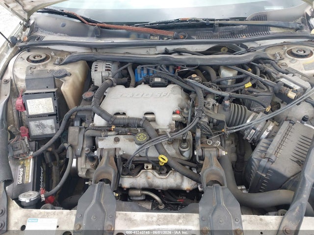 Продаж на аукціоні авто 2001 Chevrolet Monte Carlo Ls, vin: 2G1WW12E819226570, номер лоту: 45240745