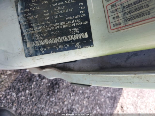 45240829 :رقم المزاد ، NM0LS7BN7DT135177 vin ، 2013 Ford Transit Connect Xlt مزاد بيع