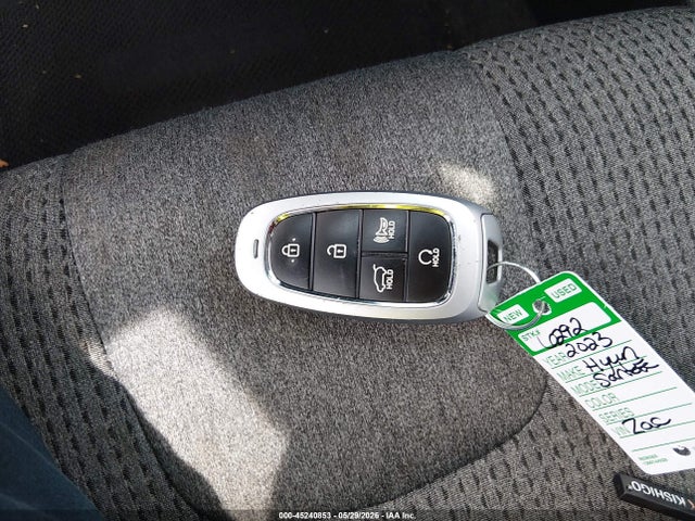 45240853 :رقم المزاد ، 5NMS2DA13PH008654 vin ، 2023 Hyundai Santa Fe Hybrid Blue مزاد بيع