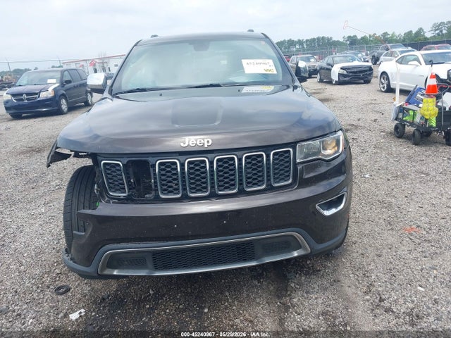 2017 Jeep Grand Cherokee Limited 4x2 მანქანა იყიდება აუქციონზე, vin: 1C4RJEBG3HC712735, აუქციონის ნომერი: 45240967